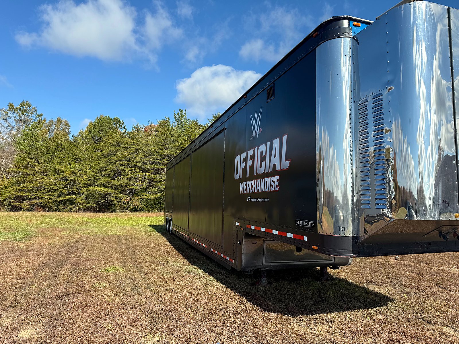 WWE Official Merchandise trailer